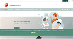 Desktop Screenshot of germanpersonnel.de